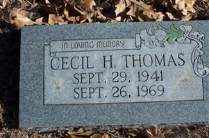 Cecil H. Thomas Cecil H. Thomas