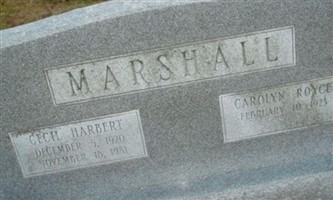 Cecil Harbert Marshall
