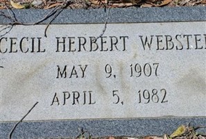 Cecil Herbert Webster Cecil Herbert Webster