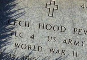 Cecil Hood Pew