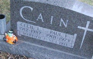 Cecil L Cain Cecil L Cain
