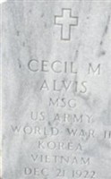 Cecil M Alvis Cecil M Alvis