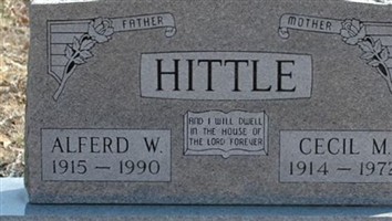 Cecil Marguerite Claypool Hittle Cecil Marguerite Claypool Hittle
