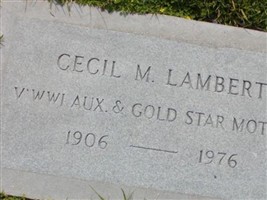 Cecil Maureen McCloud Lambert