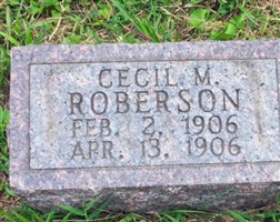Cecil May Roberson Cecil May Roberson
