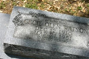 Cecil Olen Watson Cecil Olen Watson