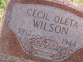 Cecil Oleta Wilson