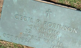 Cecil R Robinson, Sr Cecil R Robinson, Sr