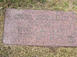 Cecil Sherrill Bryan Cecil Sherrill Bryan