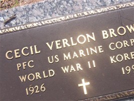 Pvt Cecil Verlon (Real) Brown