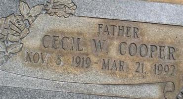 Cecil Walter Cooper