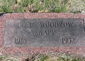 Cecil Woodrow Knapp Cecil Woodrow Knapp