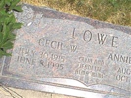 Cecil Woodrow Lowe Cecil Woodrow Lowe