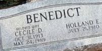 Cecile D Benedict Cecile D Benedict