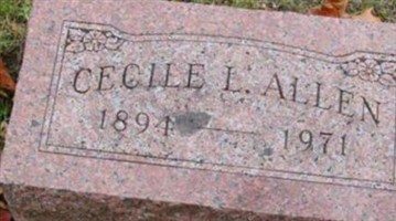 Cecile L Allen