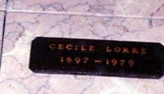 Cecile Lorre Lovsky Cecile Lorre Lovsky