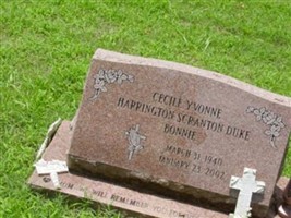 Cecile Yvonne Harrington Scranton Duke "Bonnie" Cecile Yvonne Harrington Scranton Duke "Bonnie"