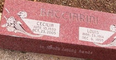 Cecilia Elizabeth "Cecile" Schwagerl Bacciarini Cecilia Elizabeth "Cecile" Schwagerl Bacciarini