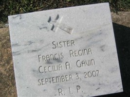 Cecilia "Sr. M. Francis Regina" Gavin Cecilia "Sr. M. Francis Regina" Gavin