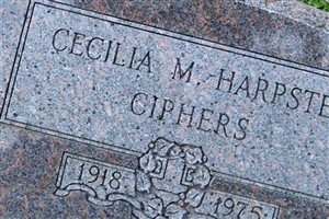 Cecilia M Harpster Ciphers Cecilia M Harpster Ciphers