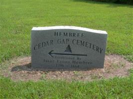 Cedar Gap Cemetery