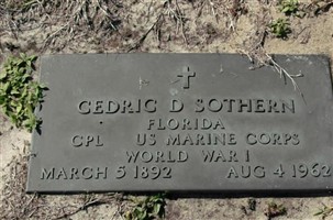Cedric D. Sothern Cedric D. Sothern