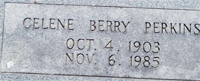 Celene Berry Perkins Celene Berry Perkins