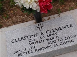 Celestine A "Chink" Clemente