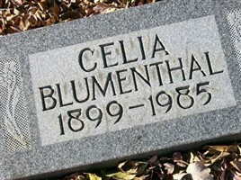 Celia Cohen Blumenthal Celia Cohen Blumenthal