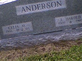 CELIA M ANDERSON CELIA M ANDERSON