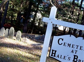 Cemetery At Hale's Bridge Cemetery At Hale's Bridge
