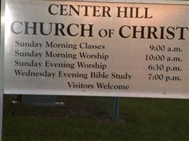 Center Hill Church Of Christ Cemetery