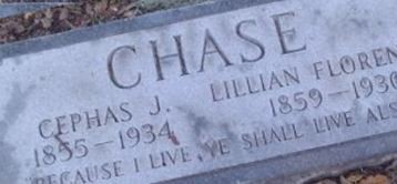 Cephas J. Chase Cephas J. Chase