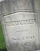 Cephas Wilcox Cephas Wilcox
