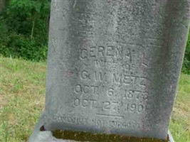 Cerena L. Metz Cerena L. Metz
