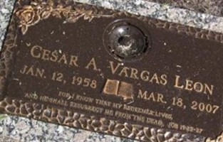 Cesar A. Vargas Leon