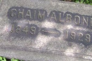 Chaim Albond Chaim Albond
