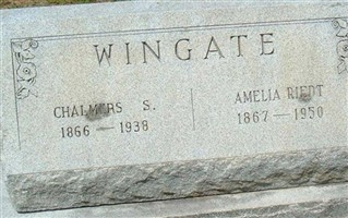 Chalmers S. Wingate Chalmers S. Wingate