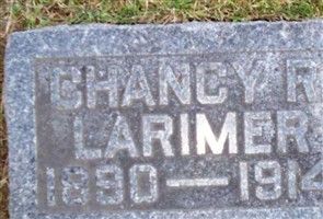 Chancy R. Larimer Chancy R. Larimer