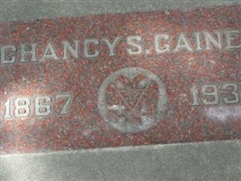 Chancy S Gaines Chancy S Gaines