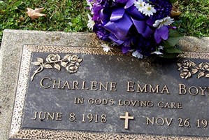 Charlene Emma Boyd