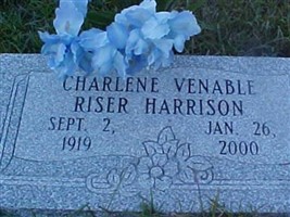Charlene Venable Riser Harrison