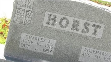 Charles A Horst Charles A Horst