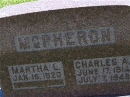 Charles A. McPheron Charles A. McPheron