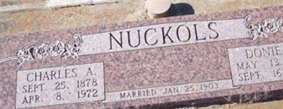 Charles A Nuckols