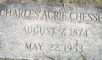 Charles Acrie Chesshir Charles Acrie Chesshir