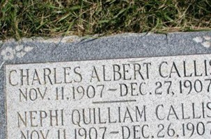 Charles Albert Callis Charles Albert Callis