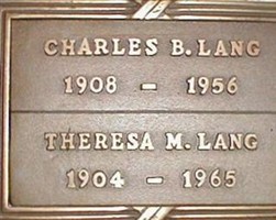 Charles B. Lang Charles B. Lang