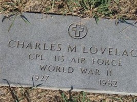 Charles "Charlie" Max Lovelace Charles "Charlie" Max Lovelace
