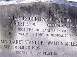 Charles Cortlandt Walton, III Charles Cortlandt Walton, III